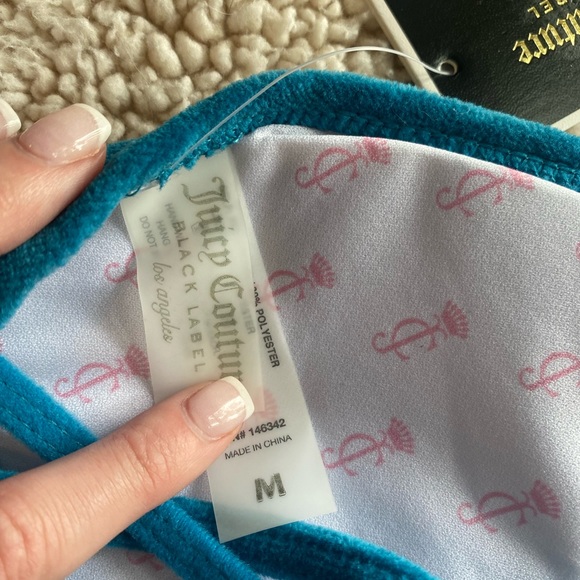 ✨SOLD✨Juicy Couture- Velour Bikini Set, SIZE: M - Picture 5 of 7